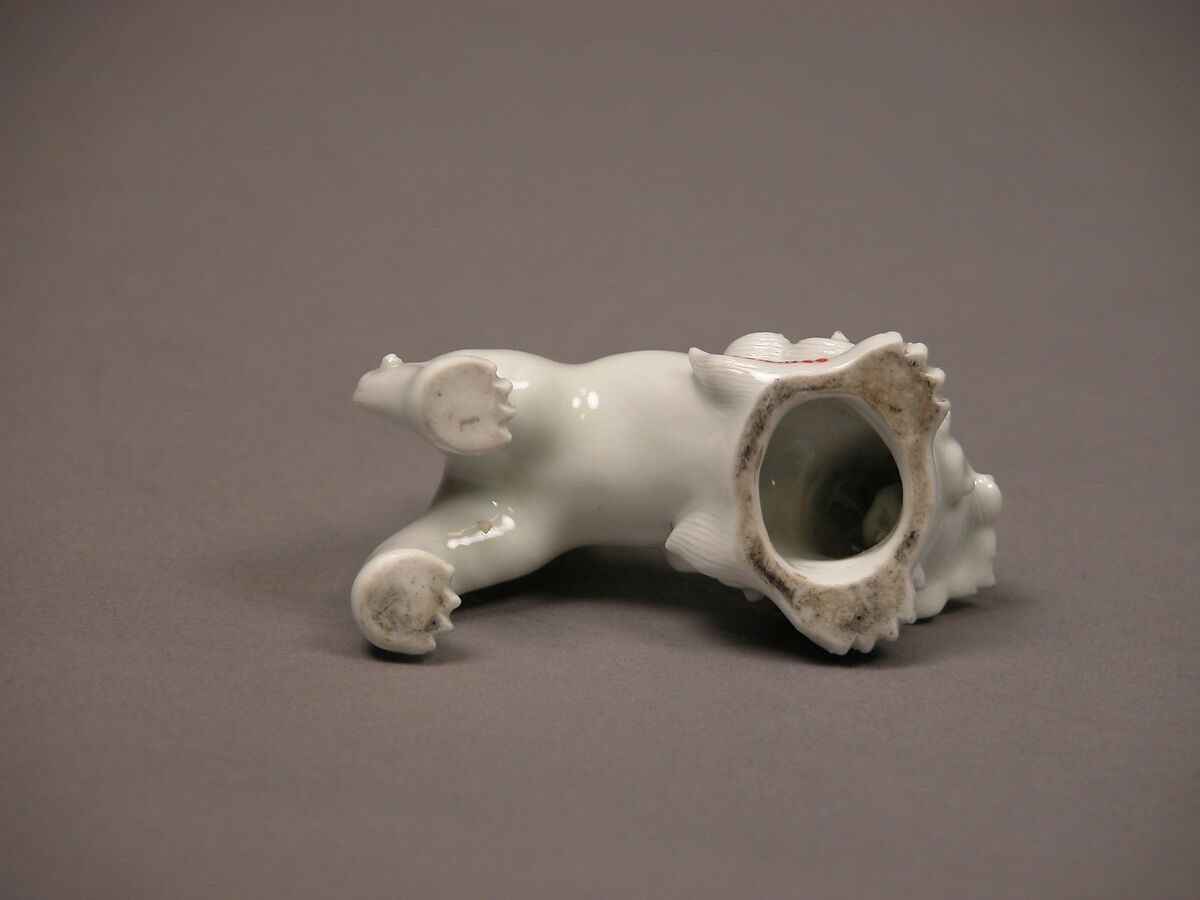 Chinese Lion, White porcelain (Hirado ware), Japan