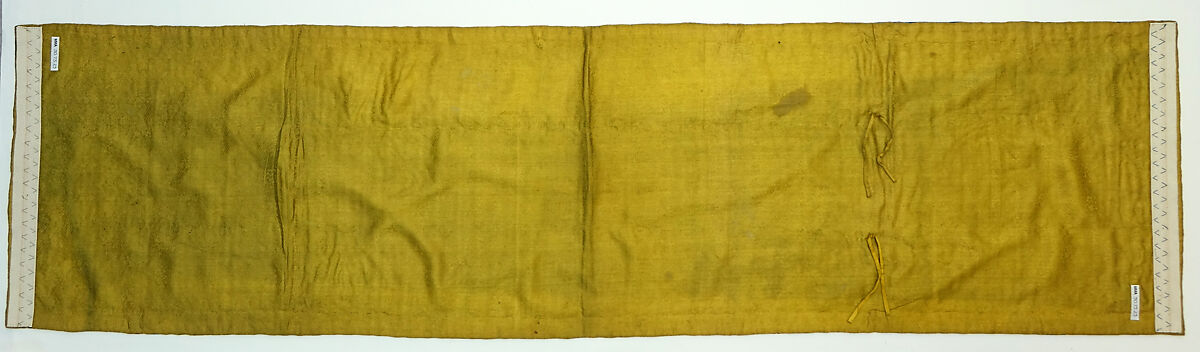 Chair strip with dragons, Silk and metallic-thread embroidery on silk gauze, China