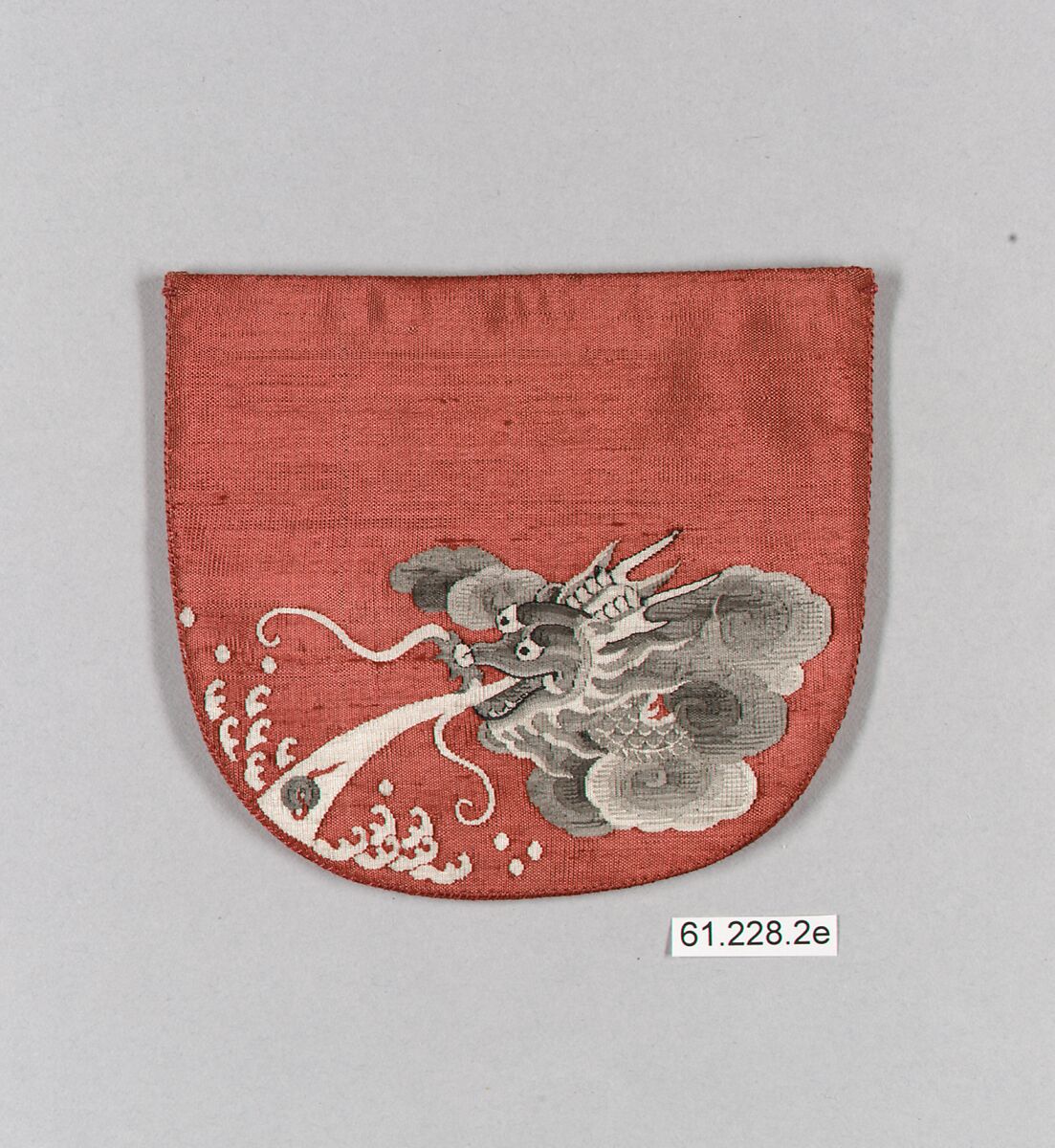 Girdle Set with Dragon, Clouds and Waves, Tapestry-woven silk (kesi), China