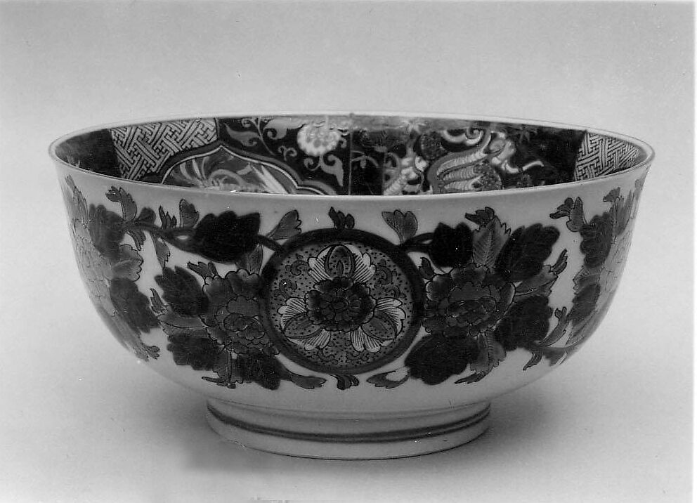 Bowl, Porcelain (Arita ware, Imari style), Japan 