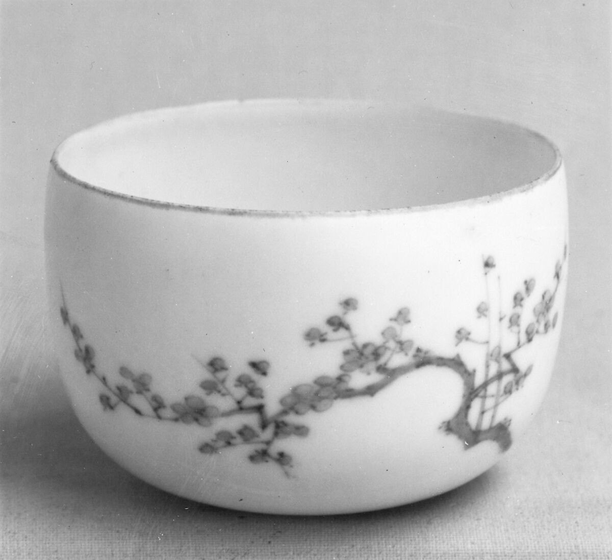 Cup, Porcelain decorated in the underglaze (Nabeshima ware), Japan 