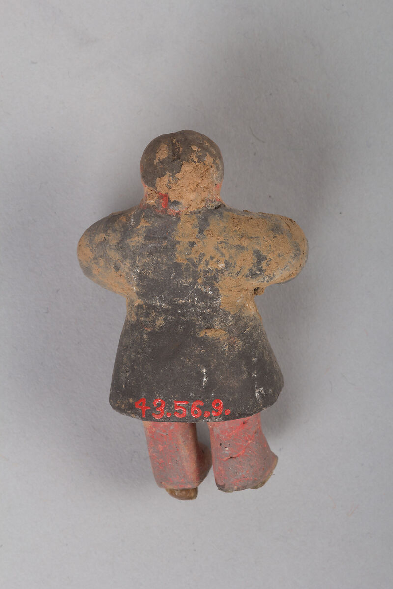 Figure of a child, Baked clay, China