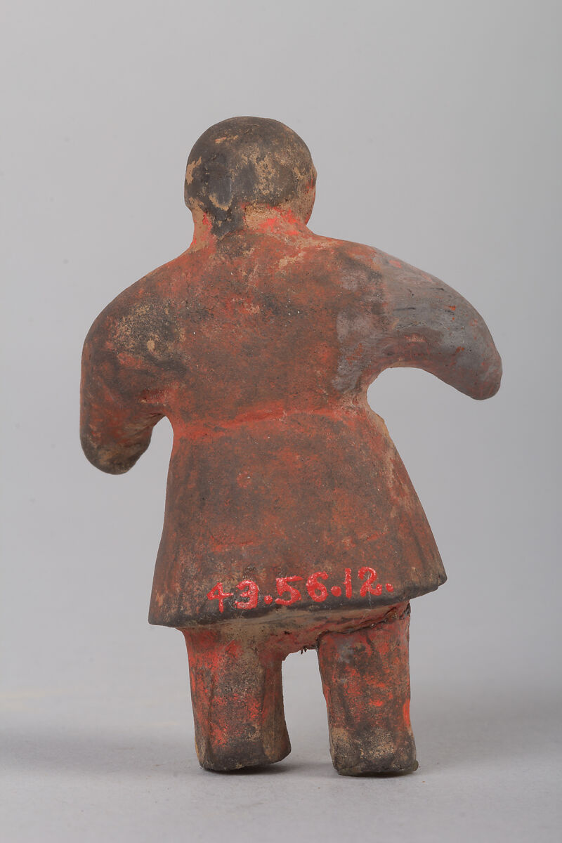 Figure of a child, Baked clay, China