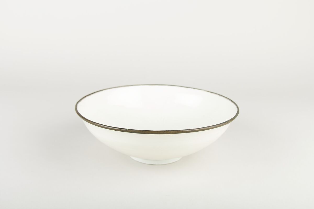 Bowl, Pottery (Ding ware), China 