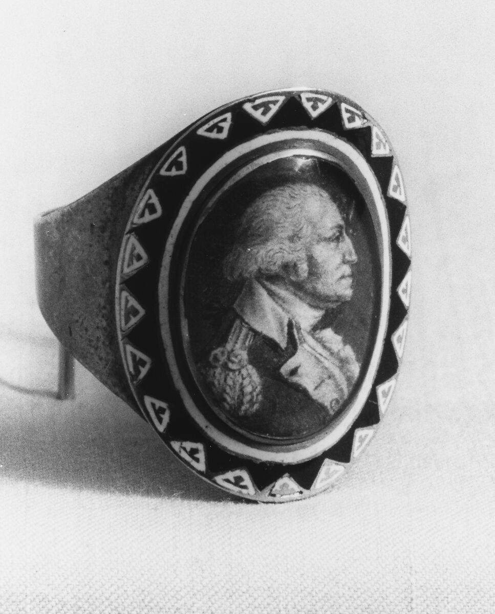 Mourning Ring, Gold, enamel 