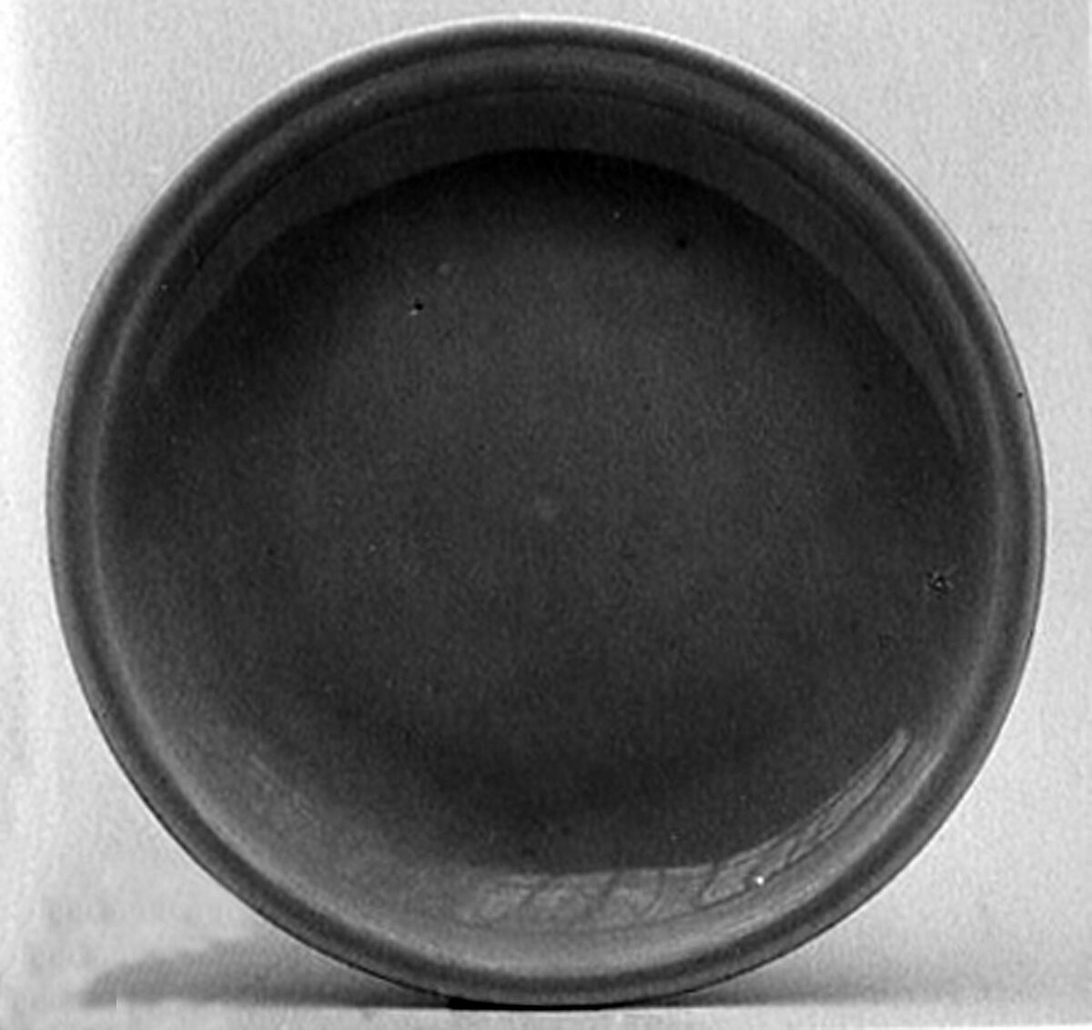 Plate, Pottery with celadon glaze (Longquan ware), China 