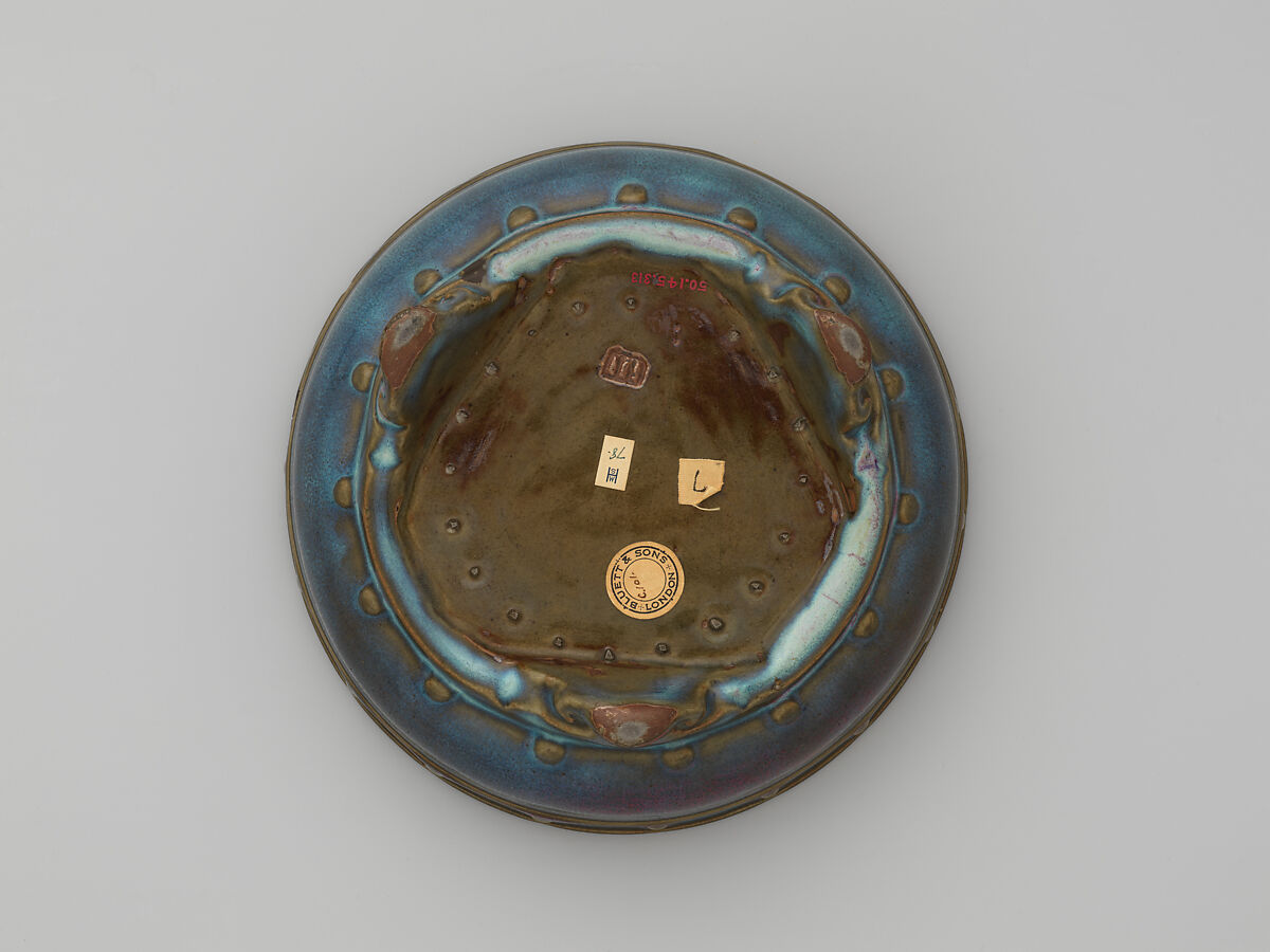 Bulb Bowl, Pottery (Jun ware), China