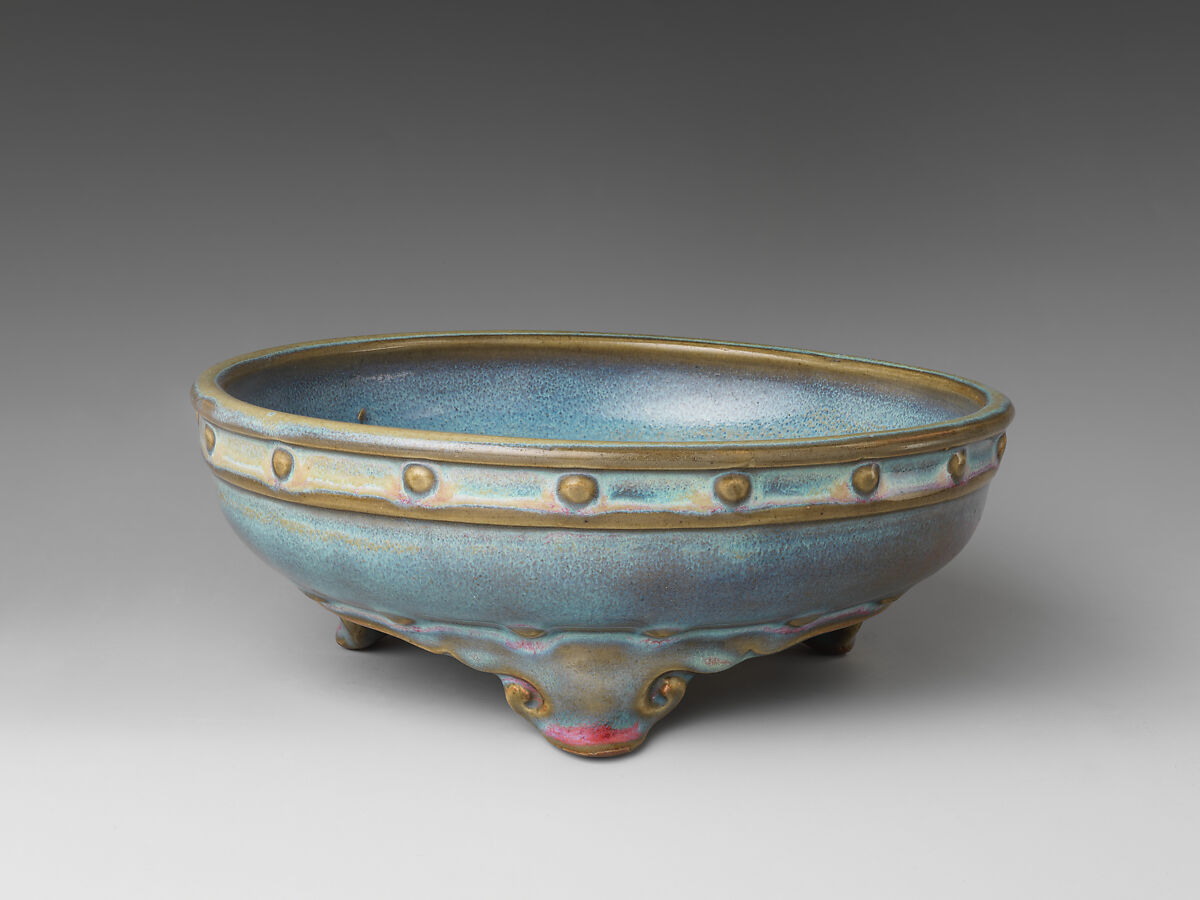 Bulb Bowl, Pottery (Jun ware), China