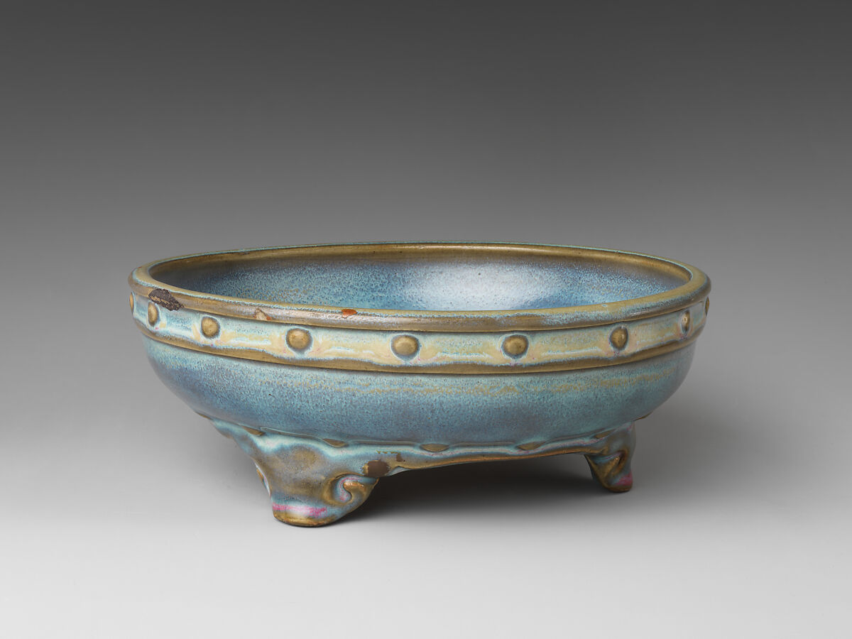 Bulb Bowl, Pottery (Jun ware), China