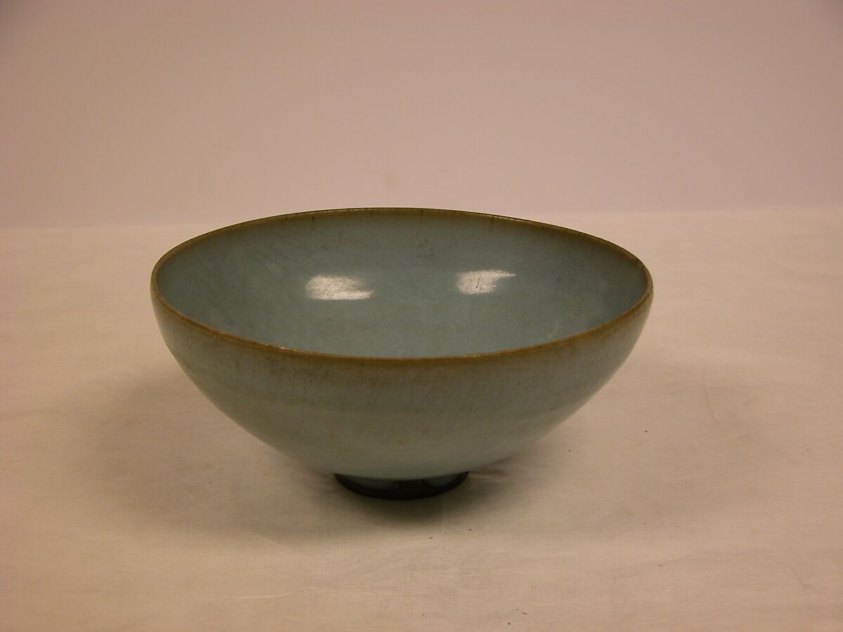 Bowl, Stoneware with glaze (Jun ware), China 