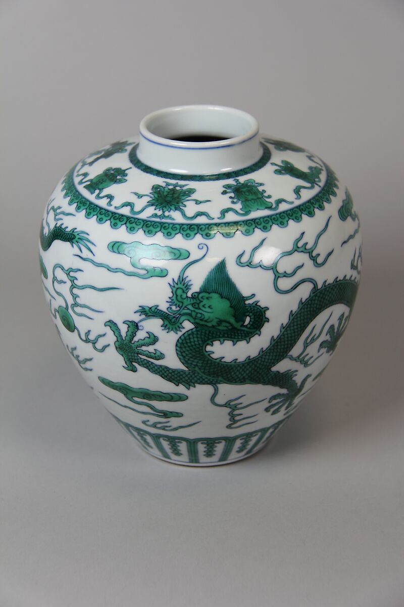 Jar, Porcelain, China 