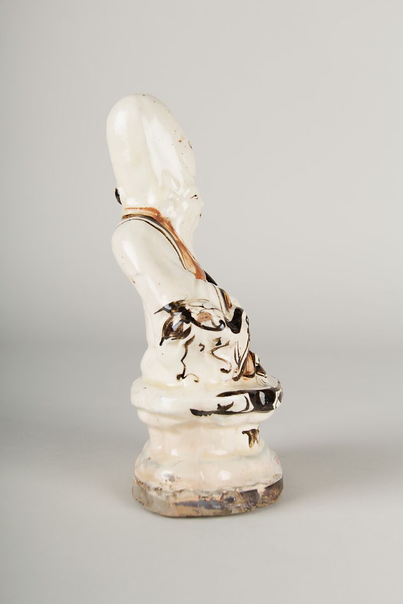 Figure of Shou Lao, Glazed stoneware, China