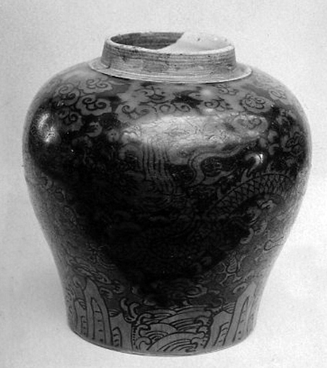 Jar, Porcelain, China 