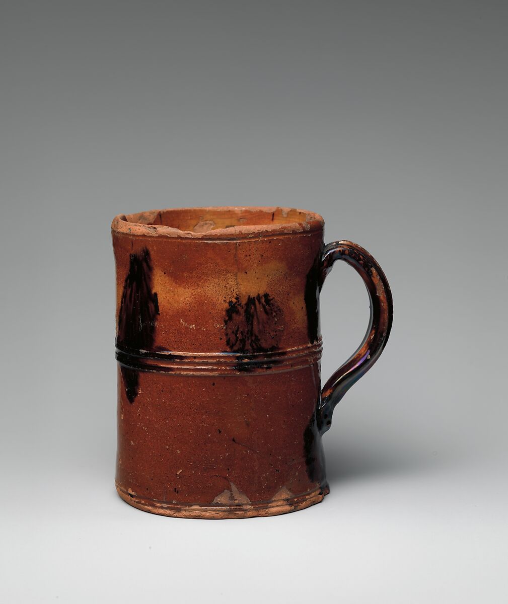 Mug, Earthenware, American 