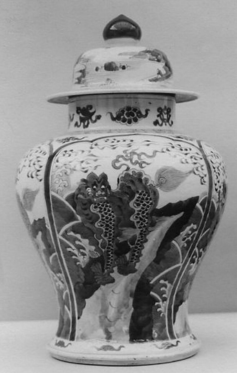 Covered Jar, Porcelain, China 