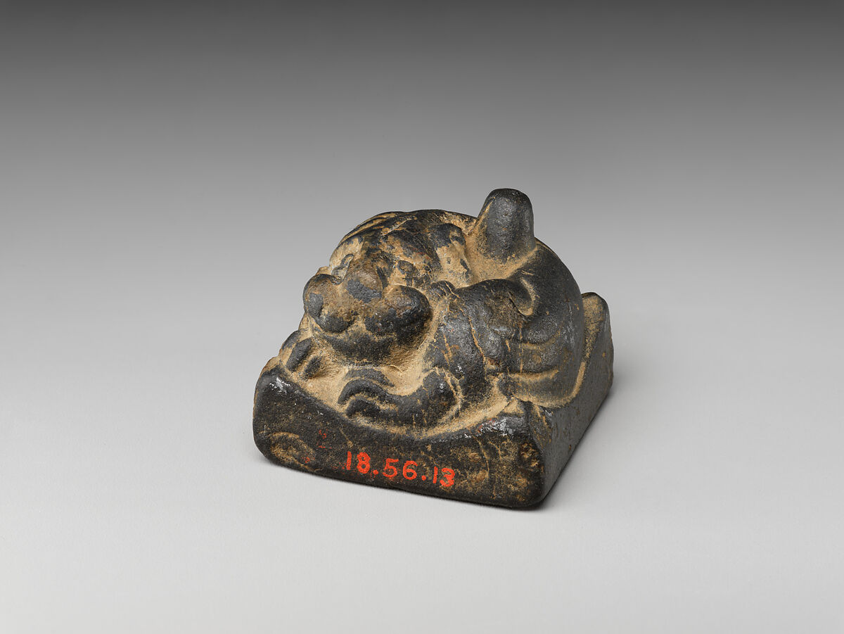 Sleeve weight, Unglazed clay, China