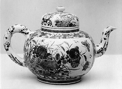 Teapot with Cover, Porcelain, China 