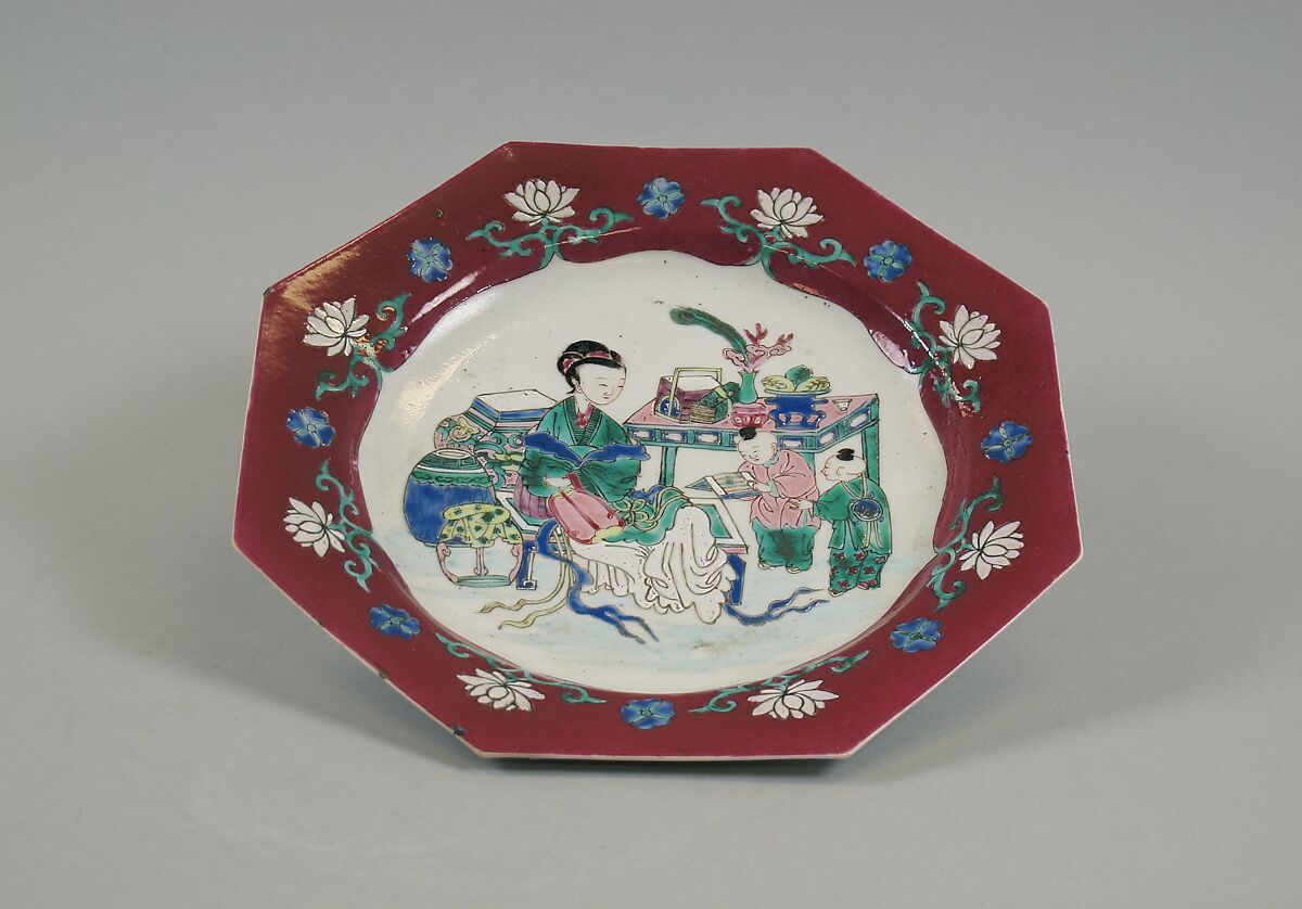 Plate, Porcelain, China 