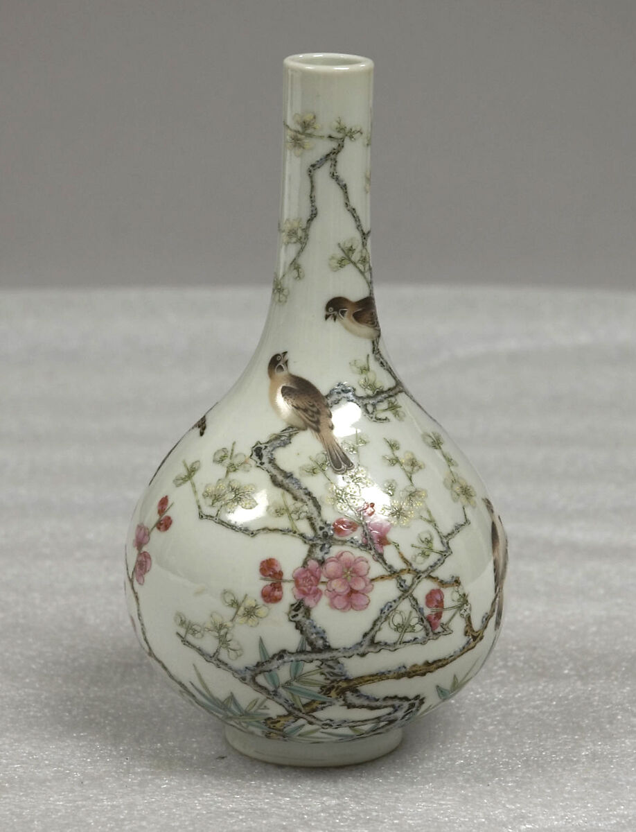 Bottle, Porcelain, China 