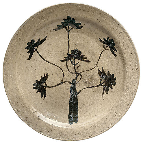 Platter (Ōzara) with Pine Tree