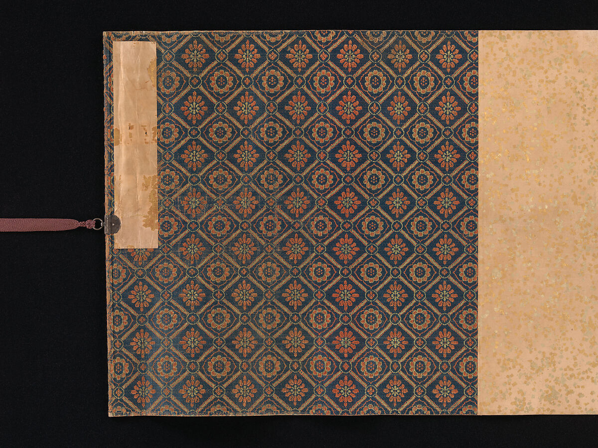 Eight Views from The Tale of Genji, Ishiyama Moroka (Japanese, 1669–1734), Handscroll; ink, color, and gold on silk, Japan