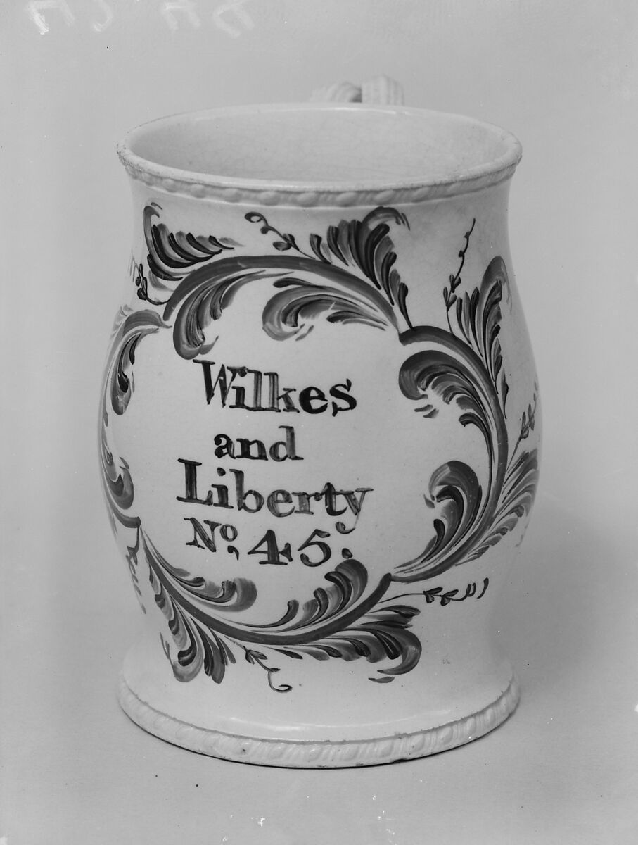 Mug, Earthenware, British (American market) 