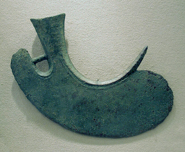 Asymmetrical Hafted Ax, Bronze, Indonesia (Java, Lumajang, Pasiran) 