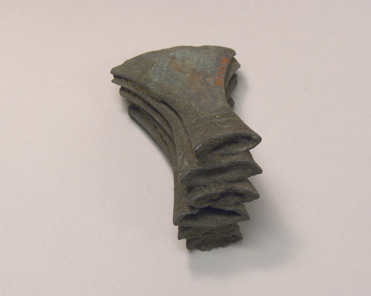 Token Axes in the Shape of a Fask, Bronze, Indonesia