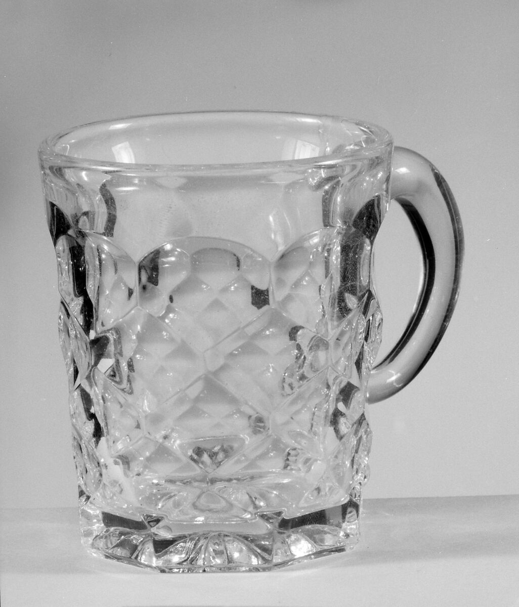 Mug, Pressed glass 