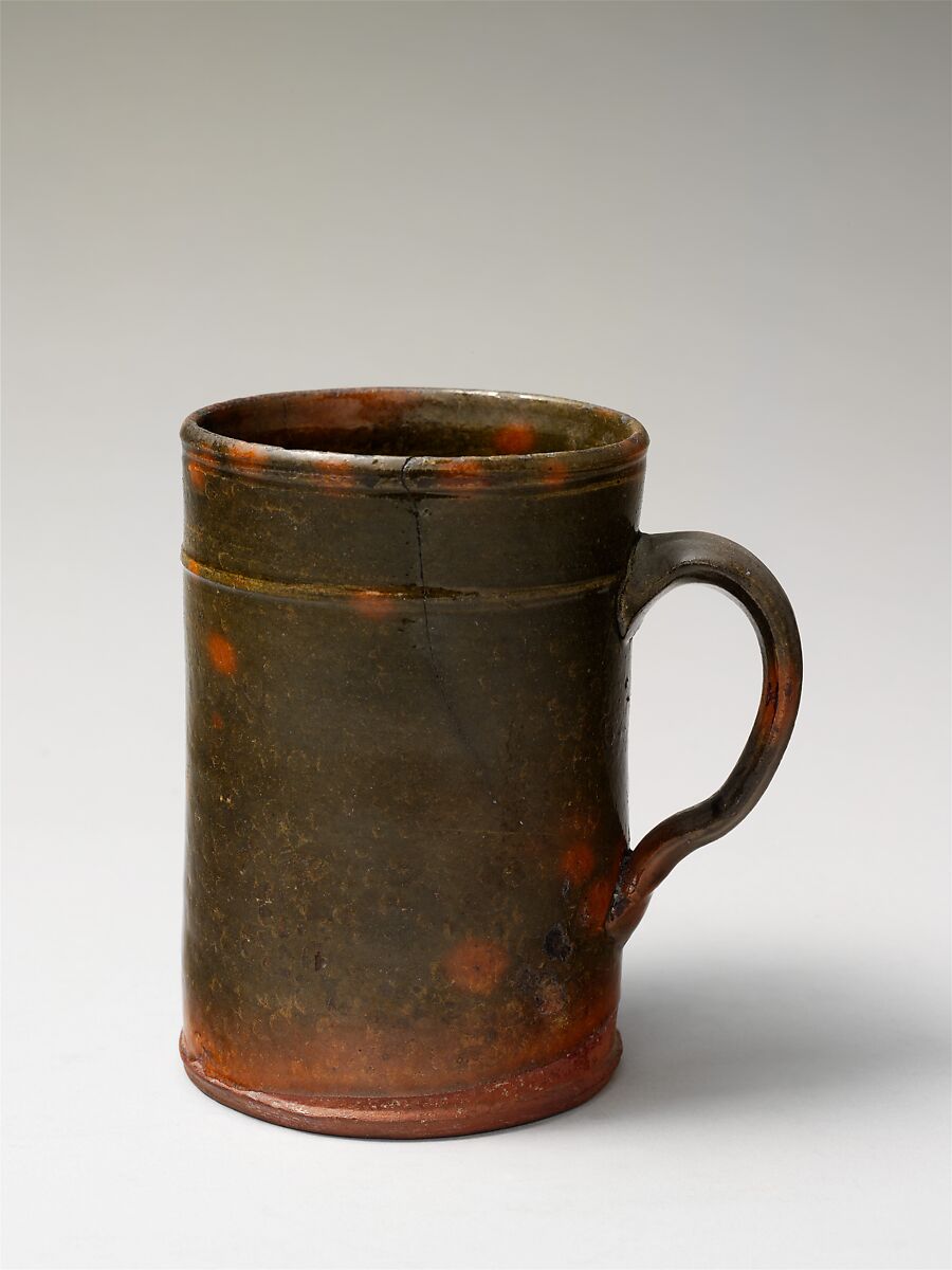 Mug, Earthenware, American 