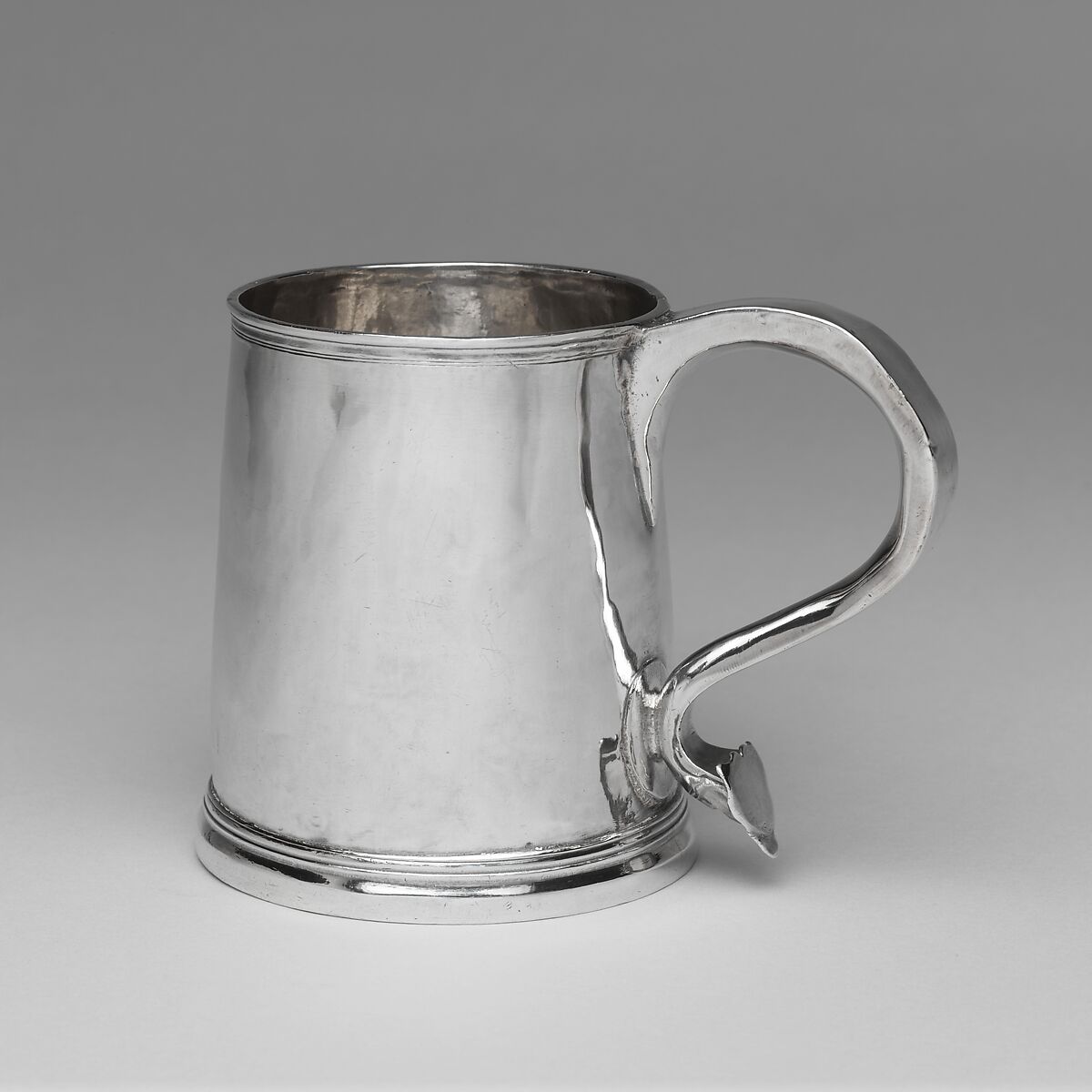 Mug, Marked by L. A., Silver, American 