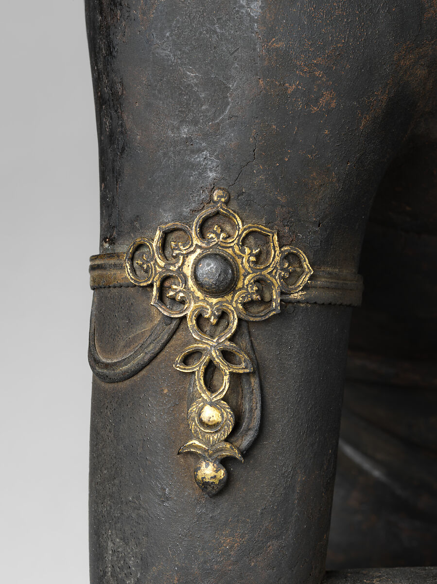 Fudō Myōō, the Immovable Wisdom King (Achala Vidyaraja), Kaikei (Japanese, active 1183–1223), Japanese cypress with lacquer, color, gold, cut gold leaf (kirikane), and inlaid crystal eyes, Japan