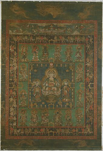 Mandala of the Bodhisattva Hannya (Prajnaparamita)