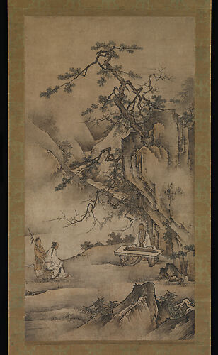 Bo Ya Plays the Qin as Zhong Ziqi Listens