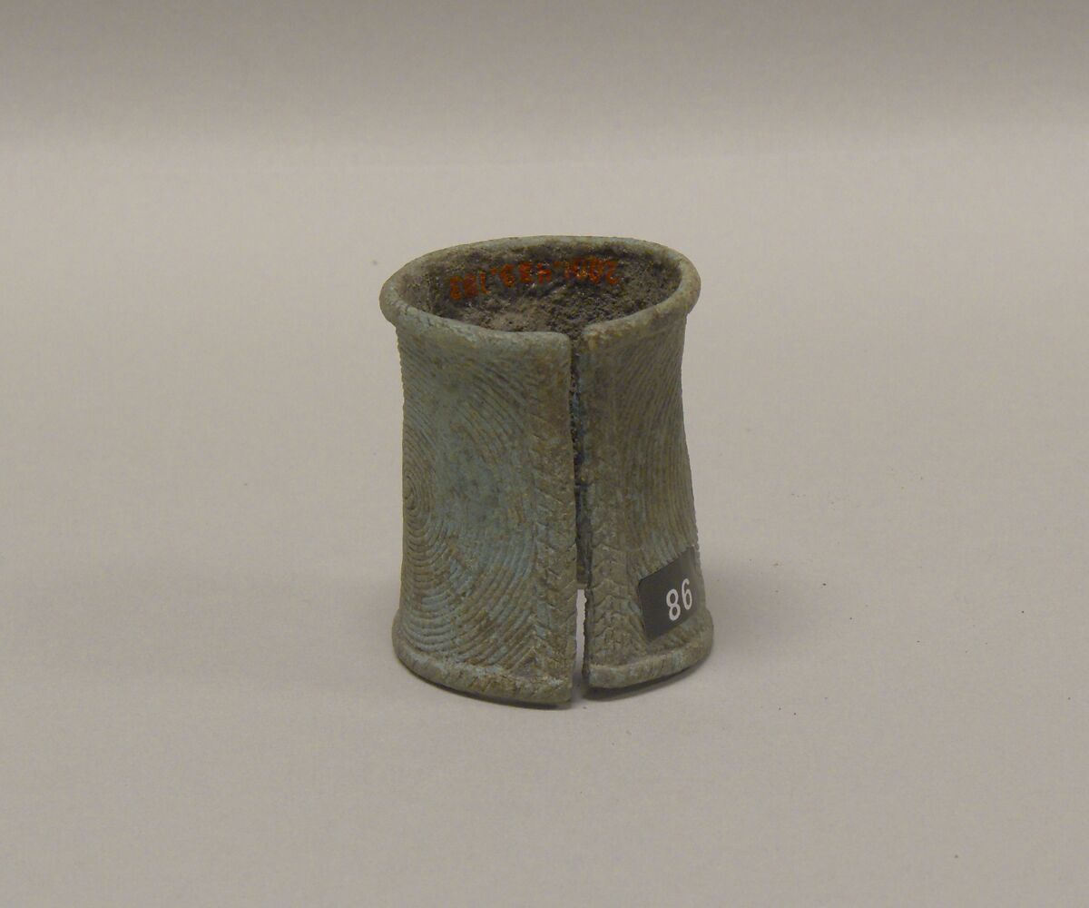 One of a Pair of Cuffs, Bronze, Thailand