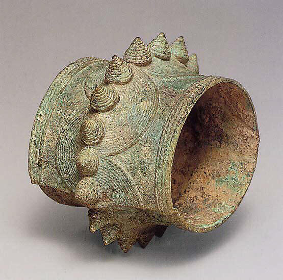 Bracelet with Conical Bosses, Bronze, Thailand (Ban Chiang) 