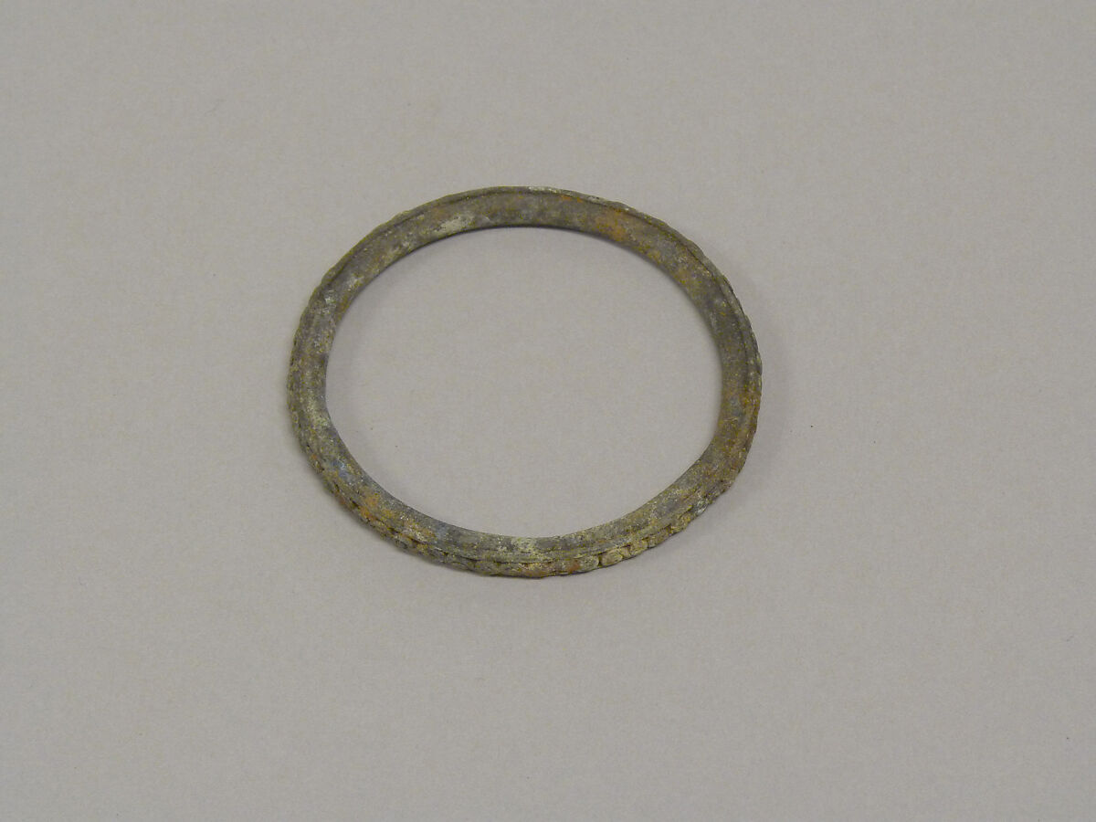 Bangle with Circular Motifs, Bronze, Thailand 