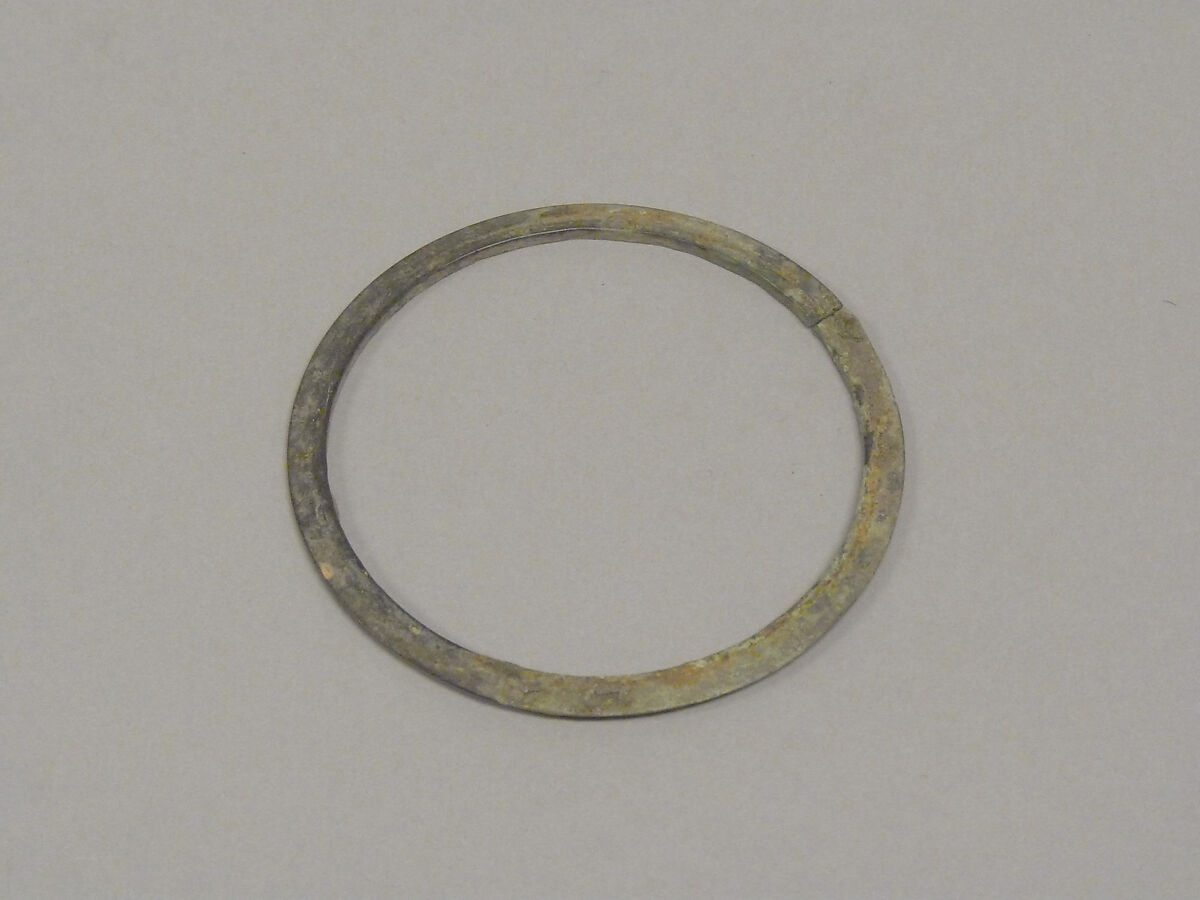 Bangle with Circular Motifs, Bronze, Thailand 