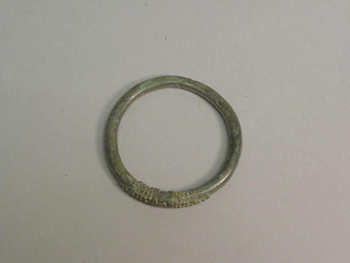 Bracelet with Applied Chevron Design | Thailand | Late period | The ...