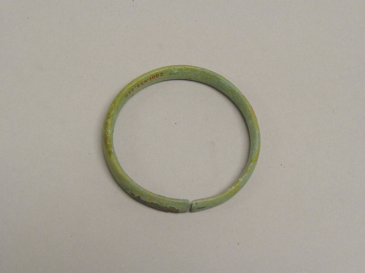 Undecorated Bracelet, Bronze, Thailand