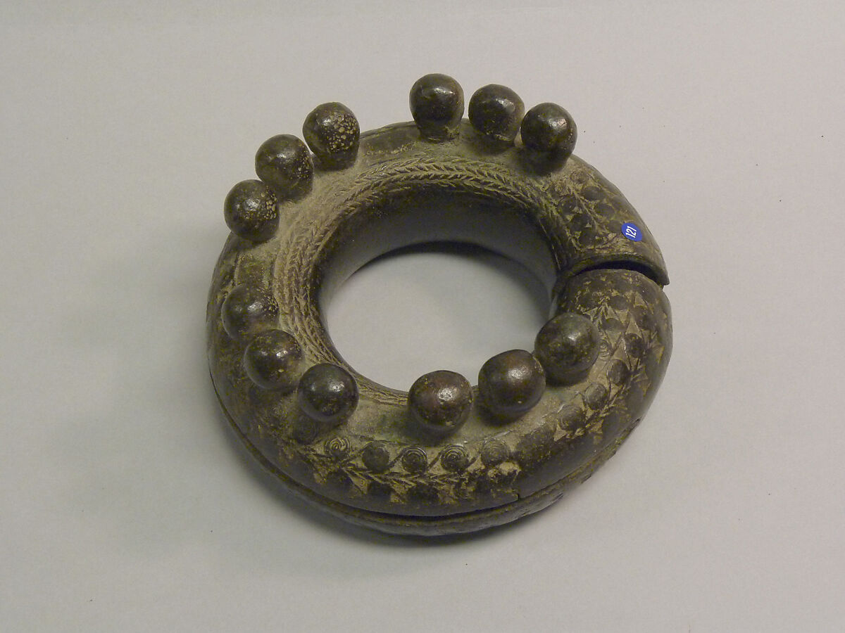 Anklet with Spheres on Top, Bronze, Vietnam