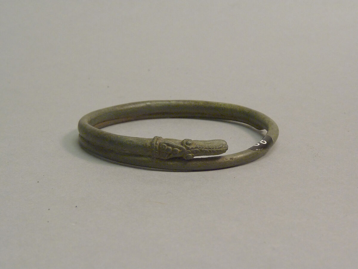 Solid Undecorated Bangle, Bronze, Thailand