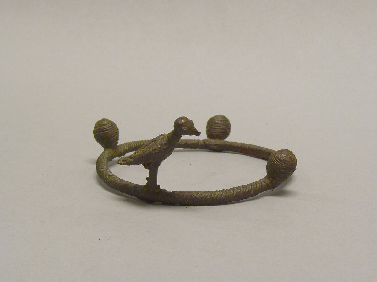 Anklet with a Bird and Balls, Bronze, Thailand