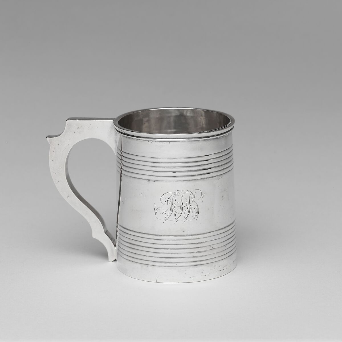 Mug, John W. Forbes (1781–1864), Silver, American 