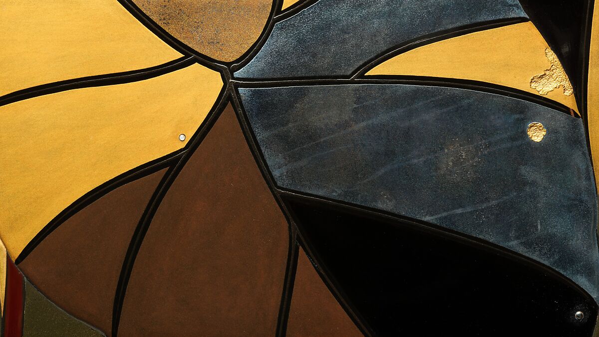 Stacked Food Box (Jūbako) with Taro Plants and Chrysanthemums, Shibata Zeshin (Japanese, 1807–1891), Lacquered wood, gold and silver hiramaki-e, takamaki-e, and colored togidashimaki-e, Japan