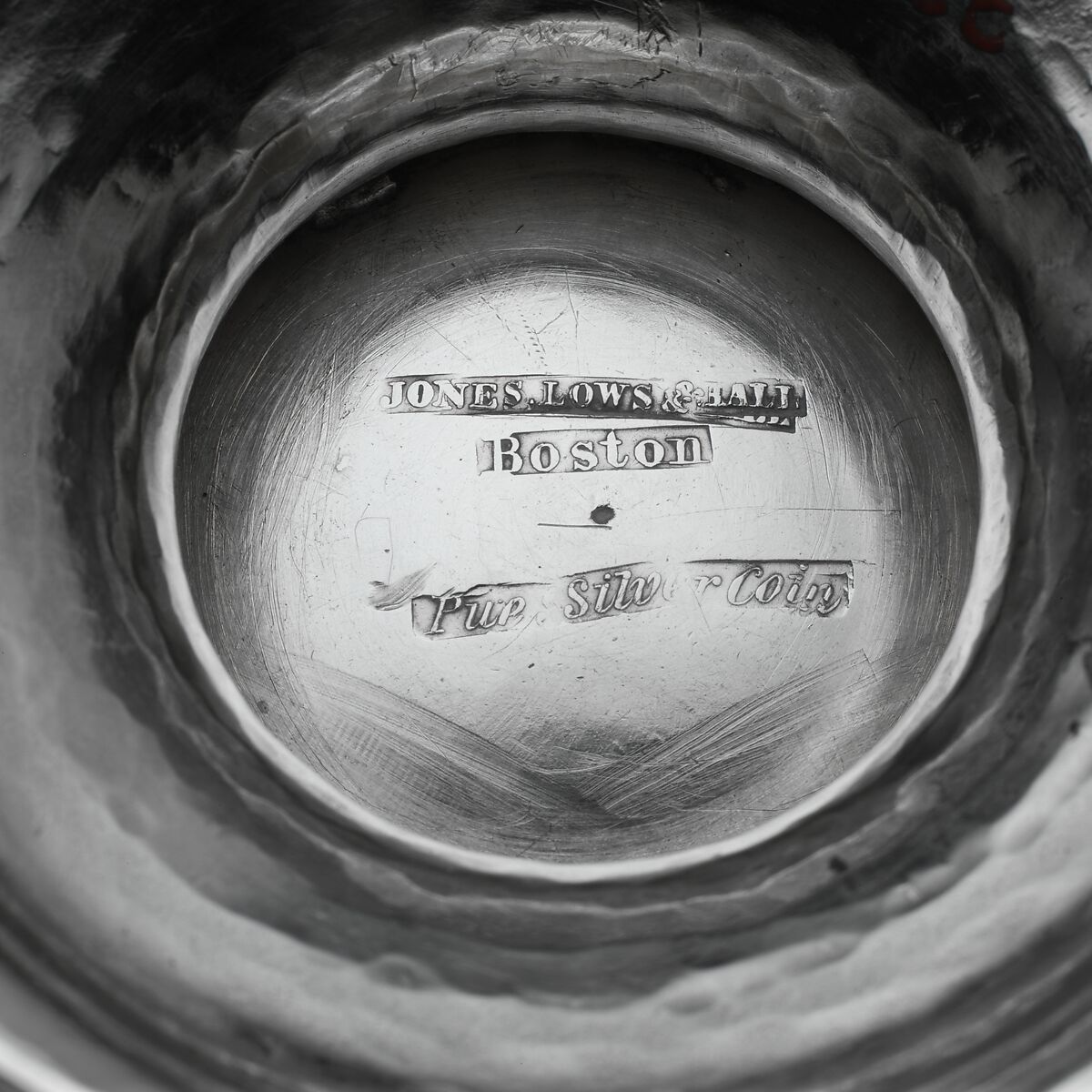 Mug, Jones, Low and Ball (active ca. 1839), Silver, American