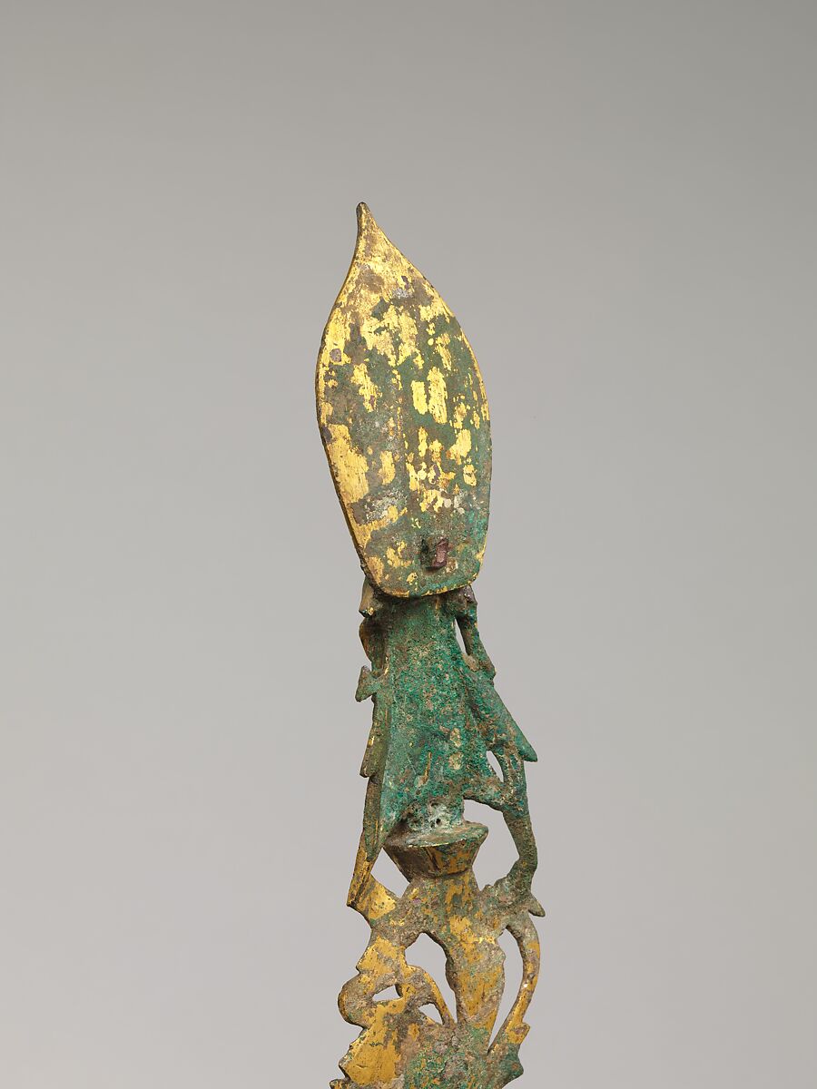 Buddha Maitreya (Mile) altarpiece, Gilt bronze, China