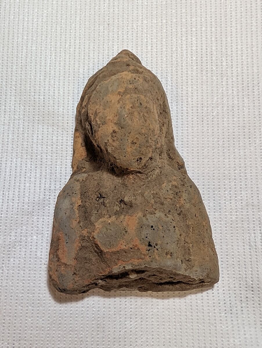 Plaque in the Form of a Female Figure (Study Collection), Terracotta, Pakistan 