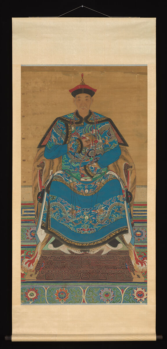 Portrait of Hoshan, Unidentified artist Chinese, 19th century, Hanging scroll; ink and color on silk, China