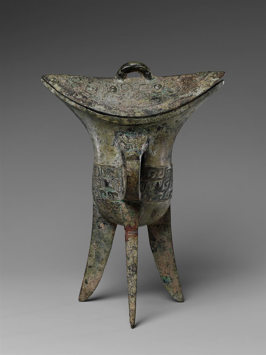 Wine Warmer (Jiao), Bronze, China 